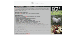 Desktop Screenshot of halalcertificate.com